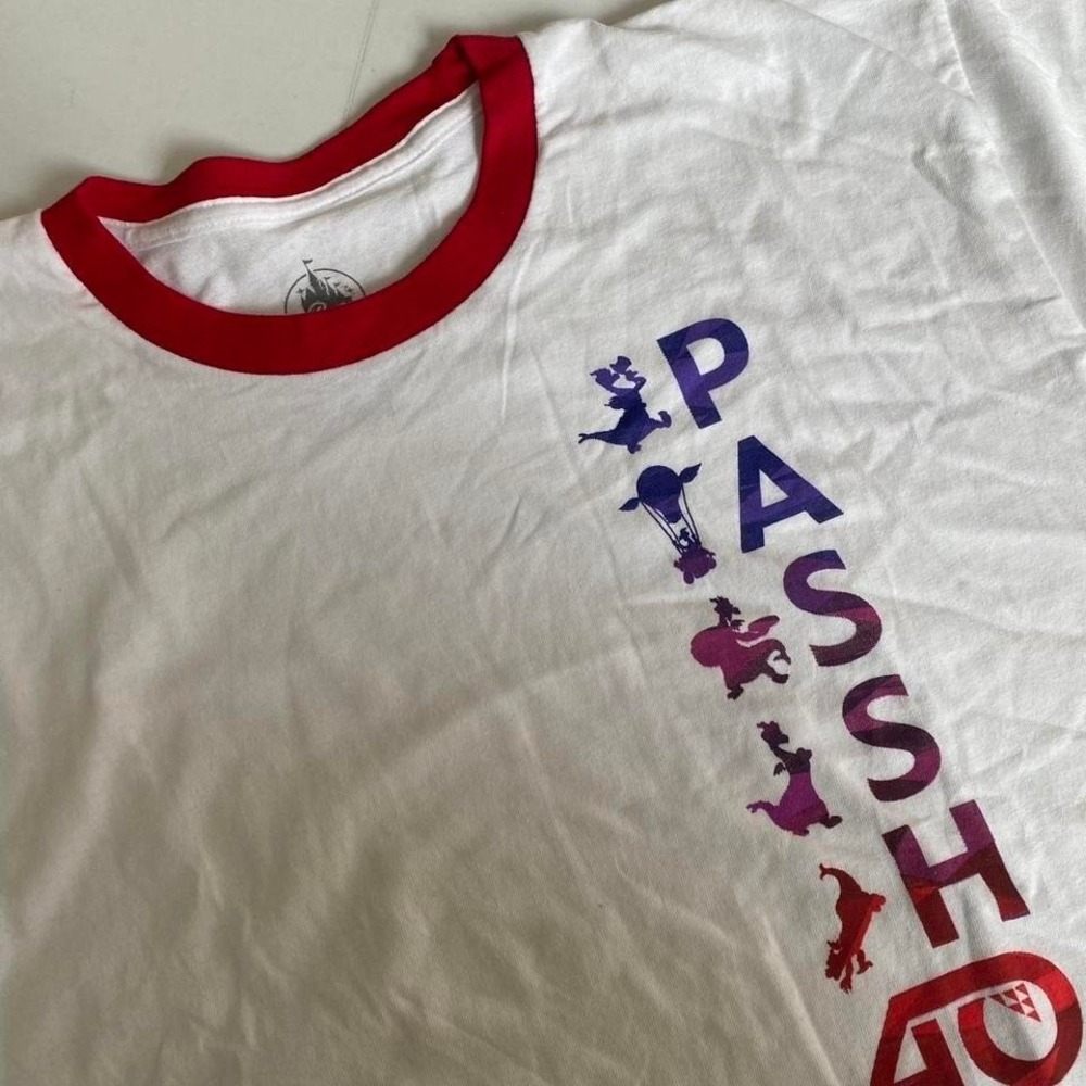 Epcot‎ 40th Anniversary Passholder T-Shirt Disney World Ringer Tee 2022 Adult M